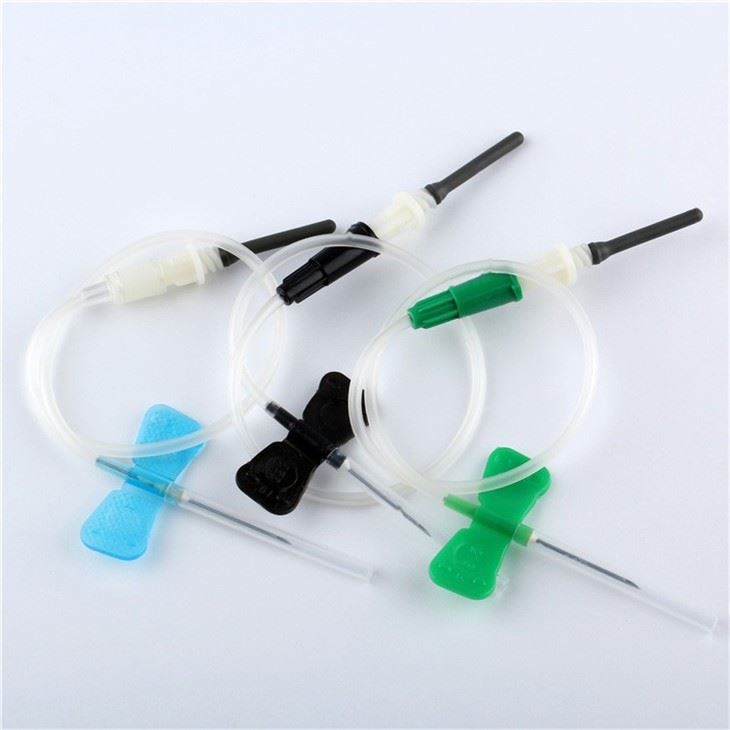 DISPOSABLE BUTTERFLY BLOOD COLLECTION NEEDLE