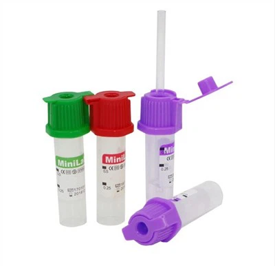 Tub de colectare micro sânge EDTA Micro sânge