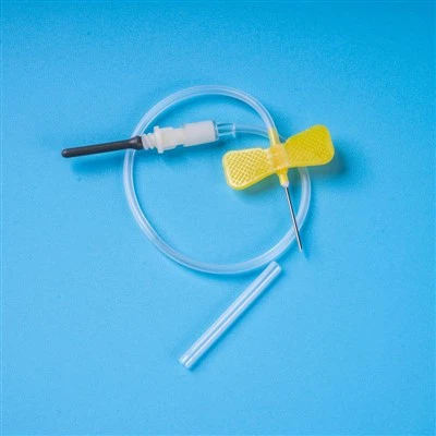 Materiale medicale cu coduri de culori Ac de colectare a sângelui Ac fluture cu ISO