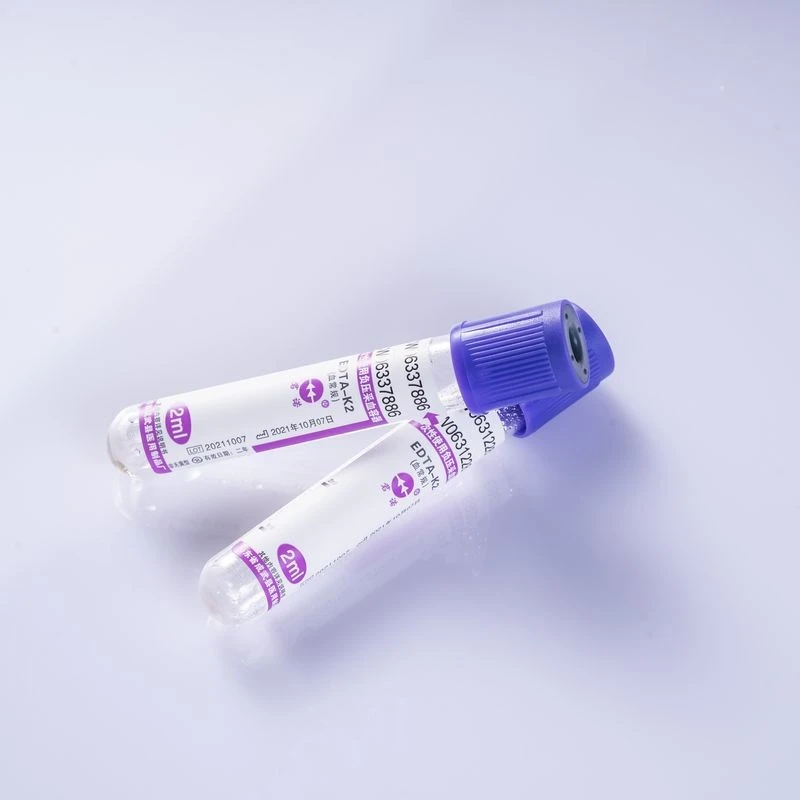 Disposable EDTA K2/K3 Vacuum Blood Collection Tube high quality