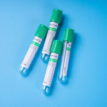 Tub de heparină Tub de colectare a sângelui cu vid