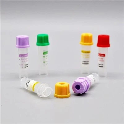 Certificat CE & ISO Tub micromedical de colectare a sângelui PP 0,2 ml 0,25 ml 0,5 ml 1 ml EDTA activator de cheaguri de heparină Mini tub de colectare a sângelui