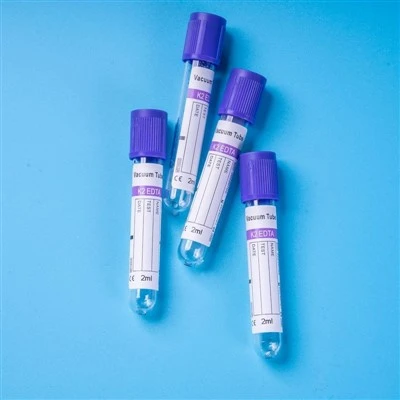 Tub de unică folosință EDTA pentru sânge integral