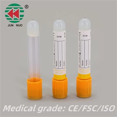 Gel de separare+cheag coagulant vid Proba de sânge Colecția de probe de sânge Tub de companie sau sticlă